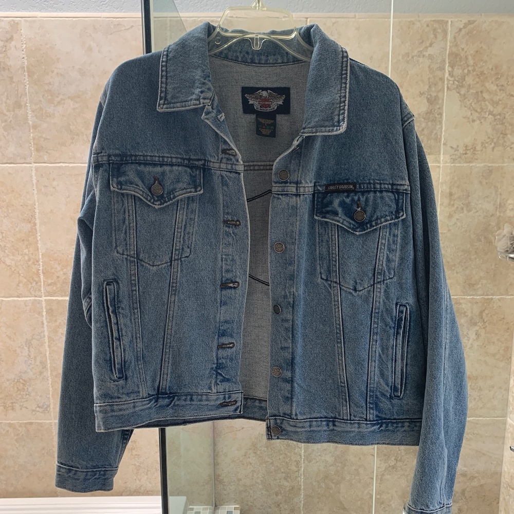 Harley-Davidson Denim jacket size Large